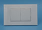 House Electrical 2 Gang 1 Way Switch Over Voltage Protection Flame Resistant