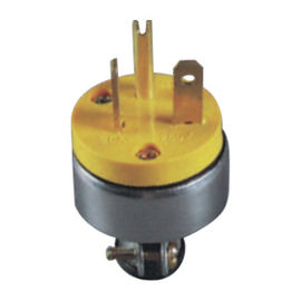 Universal  Three Pin Electrical Plug , American Electrical Plug Flame Resistant